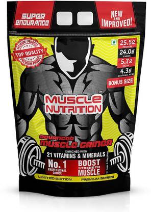 Muscle Nutrition Advance Muscle Gainer 5 Kg 100% Authentic Product Weight Gainers/Mass Gainers