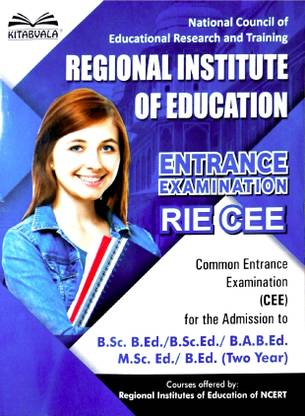 KITABVALA Regional B.Sc B.Ed Common Entrance Exam (RIE CEE) Preparation Guide 2021 In English