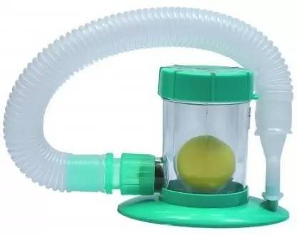 Airways Incentive Spirometer / Respirometer Single ball Breathing Exerciser Ball Spirometer Respiratory Exerciser