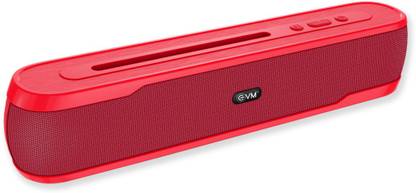 EVM EnBar Portable Bluetooth Speaker with Studio Quality Sound, Powerful Bass, Bluetooth 5.0 for all kind of smart phone and other devices (Color : Red) 10 W Bluetooth Soundbar