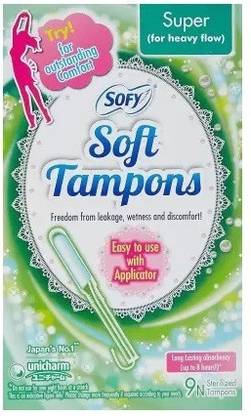 SOFY SOFT Super Tampons 9N Tampons