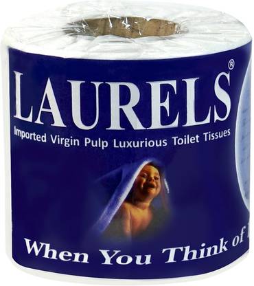 Laurels luxurious toilet roll 335x2 Ply Toilet Paper Roll