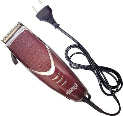 DSP Professional Electric zero Adjustable Hair Clipper Waterproof Portable Trimmer Corded Metal Barber Use Salon Style Multicolour Adjustable Hair Styling Tool Trimmer 60 min  Runtime 5 Length Settings