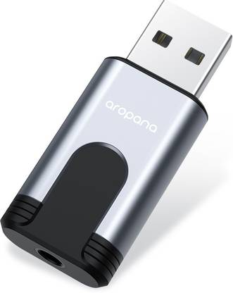 Aropana AROPANA USB Audio Adapter External USB Sound Card USB Adapter