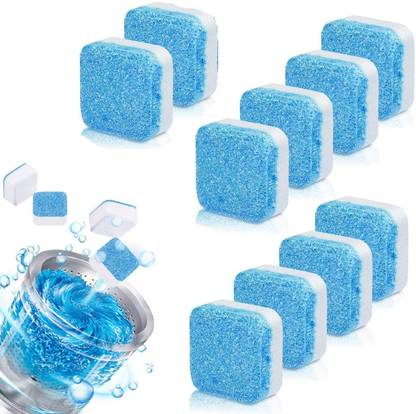 ZURU BUNCH Multifunctional Automatic Washing Machine Cleaning Tablets On the For Generic Deodorant Cleaning Tools (PACK OF 10) Detergent Powder
