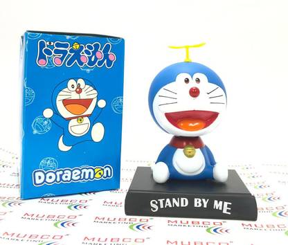 Mubco Doremon Bobble Head Shaking Doll | Car Dashboard Phone Holder | Home Decoration Toys | Action Figure