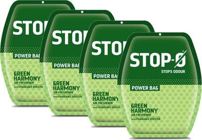 Stop-O Green Harmony Power Bag- Pack of 4 Gel (4 x 10) g Automatic Spray Power Bag