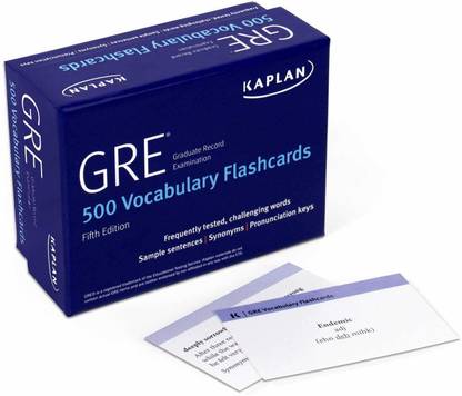 GRE Vocabulary Flashcards + Online Access to Review Your Cards, a Practice Test, and Video Tutorials