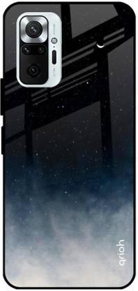 QRIOH Glass Back Cover for Mi Redmi Note 10 Pro