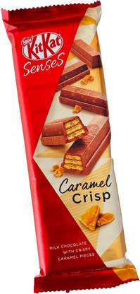 NESTLE KitKat Senses Caramel Crisp Milk Chocolate Bar Imported 120g Bars