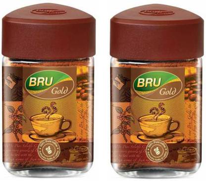 BRU GOLD COFFEE PACK OF 50g *2 Instant Coffee