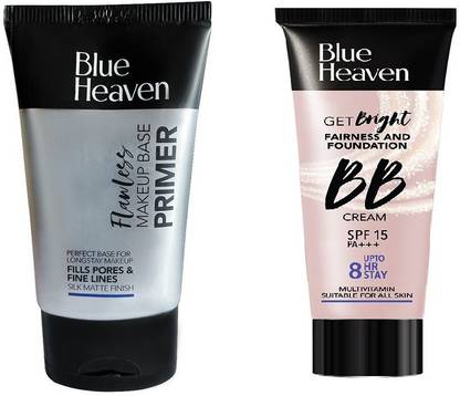 BLUE HEAVEN Perfect Match Studio Perfection Primer with bb tube foundation
