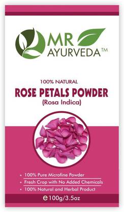 MR Ayurveda 100% Pure Rose Petals Powder