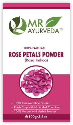 MR Ayurveda Rose Petals Powder for Glowing Skin