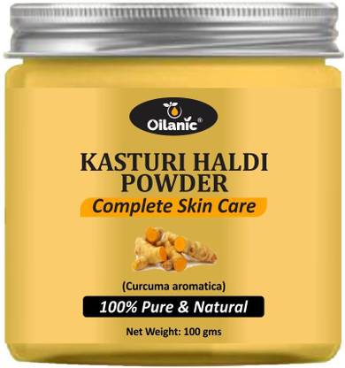 ओइलनिक 100% Pure & Natural Kasturi Haldi Powder ( 100 gms)