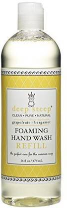 Deep Steep Foaming Hand Wash Refill, Grapefruit Bergamot Hand Wash Bottle