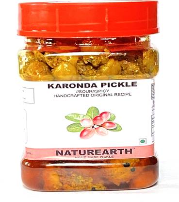 naturearth pickle KARONDA PICKLE 200 GM Red Chilli, Turmeric Pickle