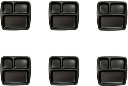 Super Dine Plate Set of 6 Sectioned Plate