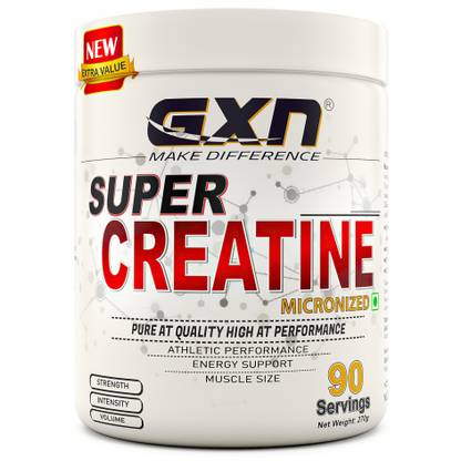 GXN Super Creatine - Micronized - Energy Support - Muscle Size - Super Creatine