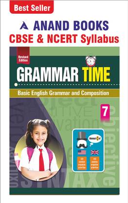 Anand Books Grammar Time 7 English Grammar & Composition Book For Class 7th (CBSE & NCERT Syllabus U.P. Board)