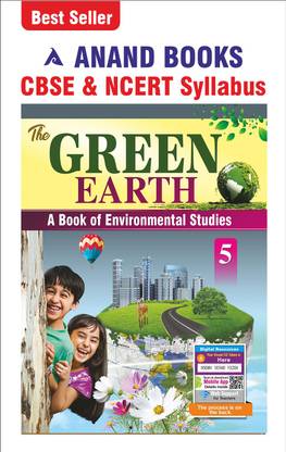 Anand Books The Green Earth-5 EVS Textbook For Class 5th CBSE & NCERT Syllabus U.P. Board