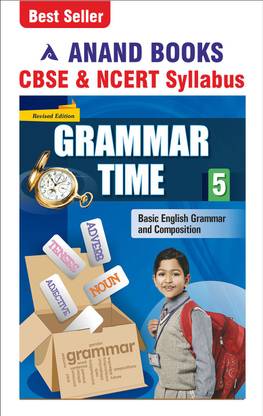 Anand Books Grammar Time 5 English Grammar & Composition Book For Class 5th (CBSE & NCERT Syllabus U.P. Board)
