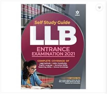 Self Study Guide For LLB Entrance Examination 2021