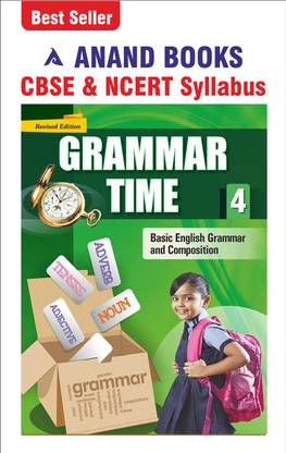 Anand Books Grammar Time 4 English Grammar & Composition Book For Class 4th (CBSE & NCERT Syllabus U.P. Board)