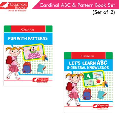 Cardinal ABC & Pattern Book Set (Set Of 2)