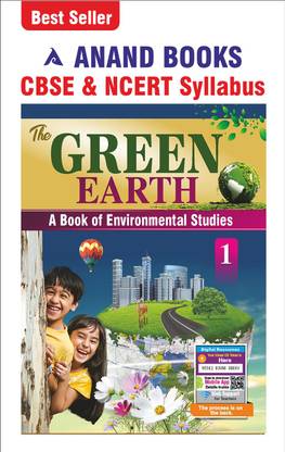Anand Books The Green Earth-1 EVS Textbook For Class 1st CBSE & NCERT Syllabus U.P. Board