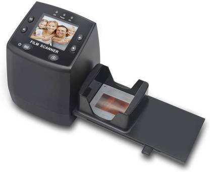 DigitNow 135 Film Scanner 135 Film Scanner High Resolution Slide Viewer,Convert 35mm Film,Negative &Slide to Digital JPEG Save into SD Card, with Slide Mounts Feeder No Computer/Software Required Scanner