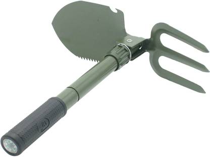 uptodatetools Multi-function Folding Military Spade Shovel Outdoor Garden Tools Kit Shovel