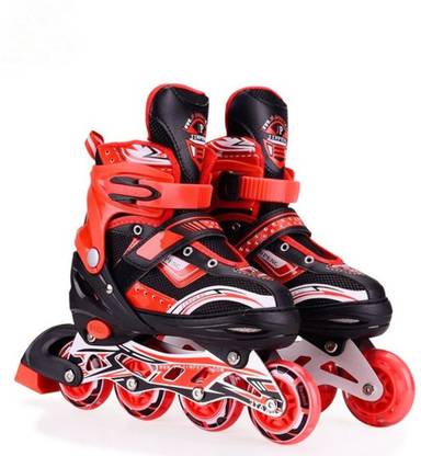 Hoteon Skating Shoe have different size and with PU LED wheel In-line Skates - Size 5.5-7.5 UK