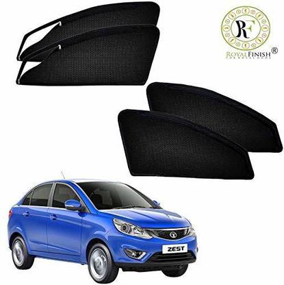 RabbRakha Rear Window, Side Window Sun Shade For Tata Zest
