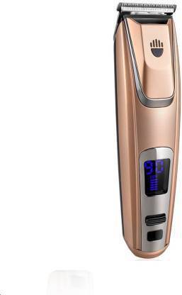 Kemei KM-PG1025 LED Display Hair Clipper Lithium-ion Battery Hair Trimmer USB/Adapter Charge With Headlight Runtime: 90 min Trimmer for Men (Multicolor) Trimmer 90 min  Runtime 4 Length Settings
