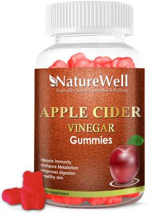 Naturewell Apple Cider Vinegar with mother Gummy Jelly Ultra