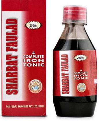 Rex Remedies Sharbat Faulad (200ml) (Pack Of 3)