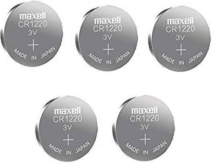PREMBROTHERS Maxell CR1220 3V Coin Cell Used For watches, calculators and other small electronics etc.  Battery
