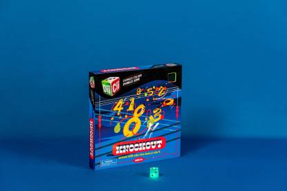 Diicii Knock Out Novelty Dice Game For Age 5 Years & Above Party & Fun Board Game
