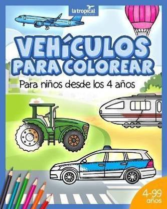 Veh?culos para colorear para ni?os desde los 4 a?os