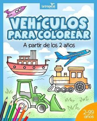 Veh?culos para colorear a partir de los 2 a?os