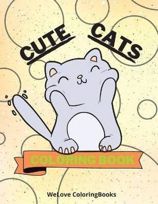 Cute Cats Coloring Book