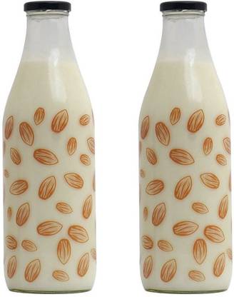 BATANIYA Dry Fruits Stylish Printed 1000 ml Bottle