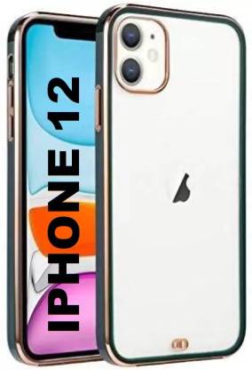 Coverskart Electroplating Chrome Back Cover for Apple iPhone 12, Crome TPU Crystal Clear Tough and Flexible Case