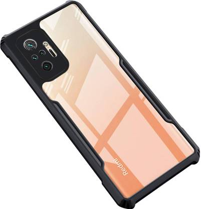 Casotec Back Cover for Mi Redmi Note 10 Pro, Note 10 Pro Max, Air Cushion Case