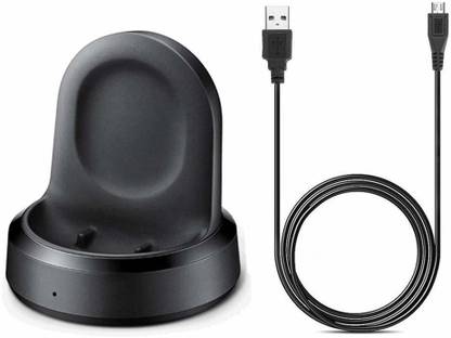 housemate Watch Charger, Replacement Charging Cradle Dock for Watch SM-R800, SM-R810, SM-R815 Smartwatch (Black) Charging Pad