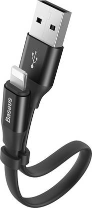 Baseus Lightning Cable 2 A 0.23 m Nimble Portable Cable For iP12, iP11, iPXR, iPXs Max, iPX, iP8 23CM