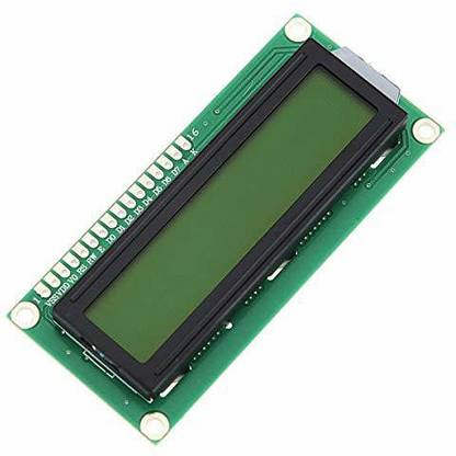 BEYDEST 6x2 LCD display pre soldered male header 16 pin Green color LCD display Electronic Components Electronic Hobby Kit