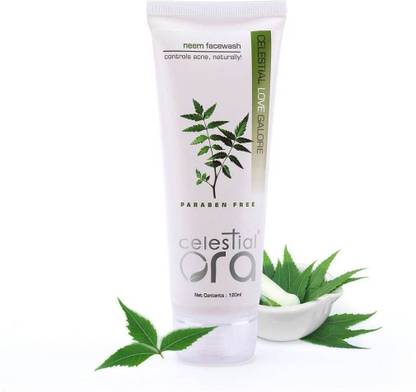 celestial ora Neem Controls Acne, Naturally  Face Wash