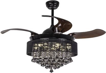 oltao Kingbird Fan , Luxury Fan with BLDC Motor, LED Light, Noiseless Retractable Blade, Summer/Winter mode And Remote, Chandelier Fan with 5 Year Warranty BLDC Motor with Remote 1070 mm Ceiling Fan